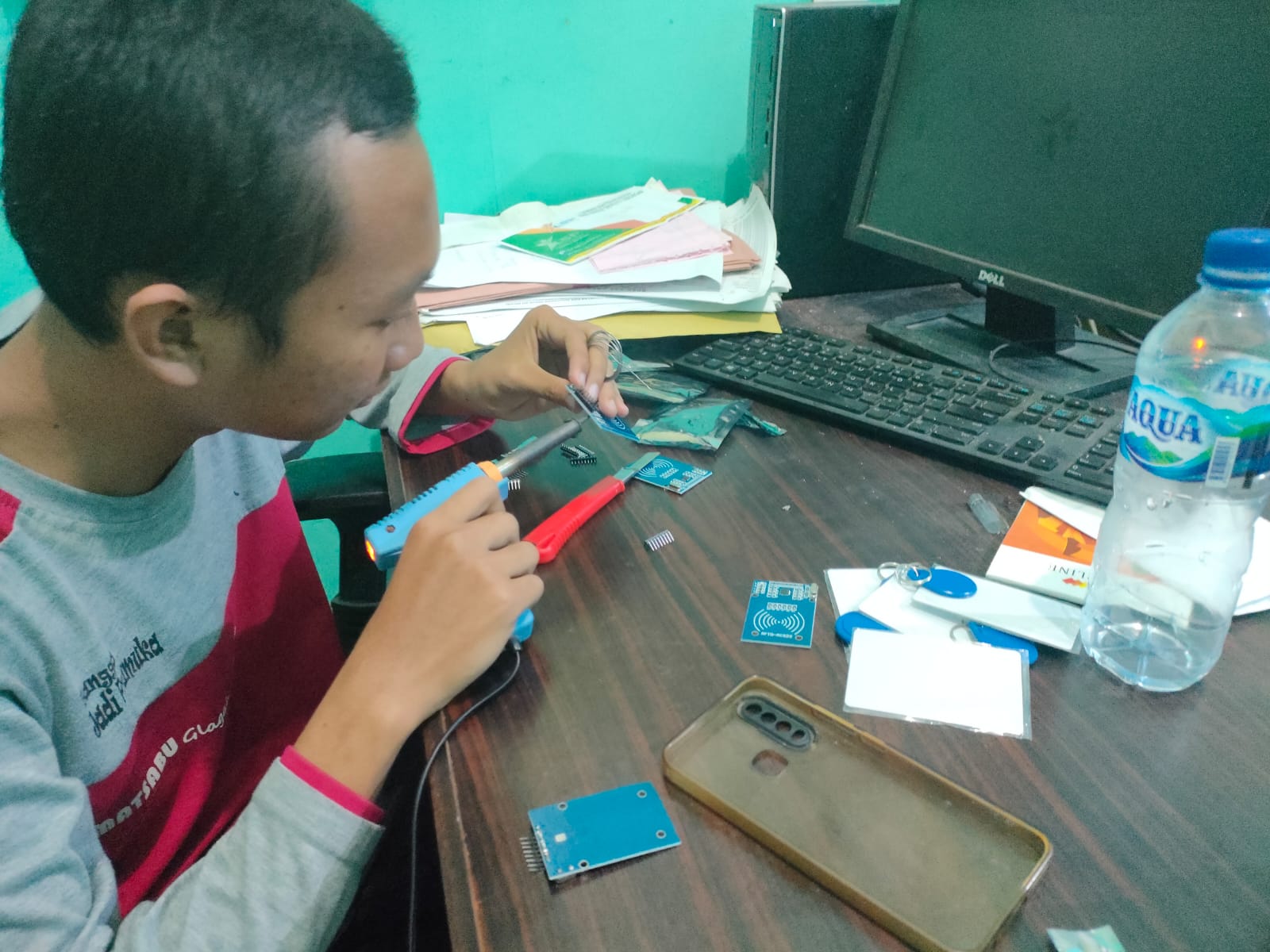 Perakitan Prototipe Awal Lincard